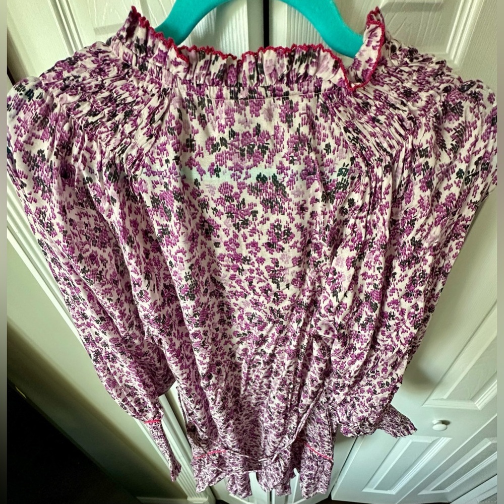 ✨RARE MARIA CHER NWT Chleo Short Dress Mix 2 in purple— size S - Picture 11 of 12